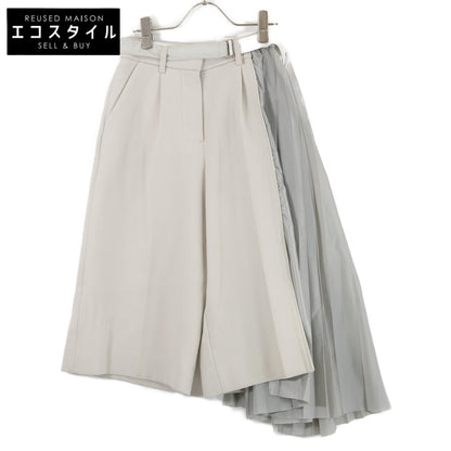 sacai サカイ 【美品】20-05214 20 Suiting Pants Half Pleats ガウチョパンツ/ ボトムス O