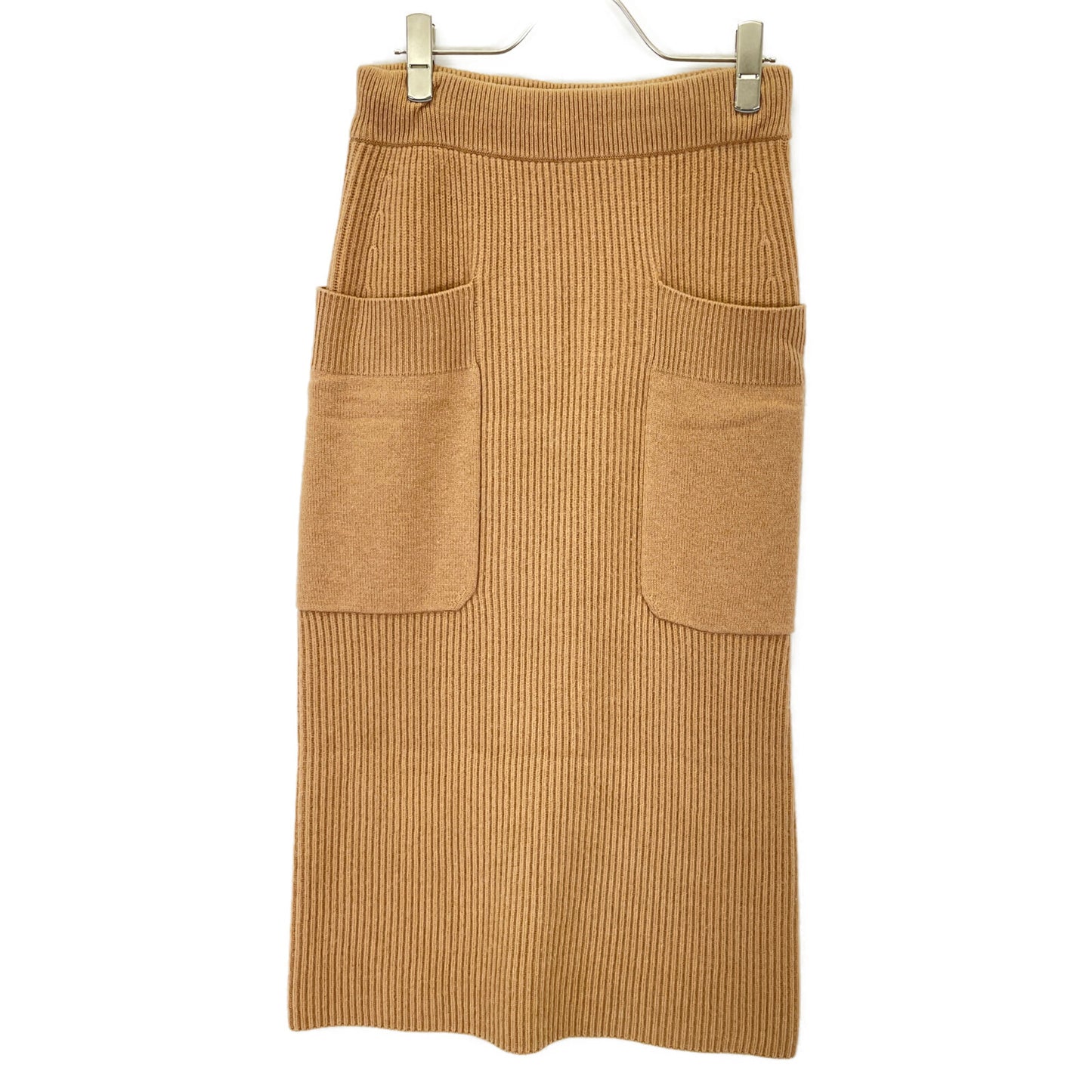 DRAWER ドゥロワー 6524-105-1368 9Gアゼアミロングニット スカート 1