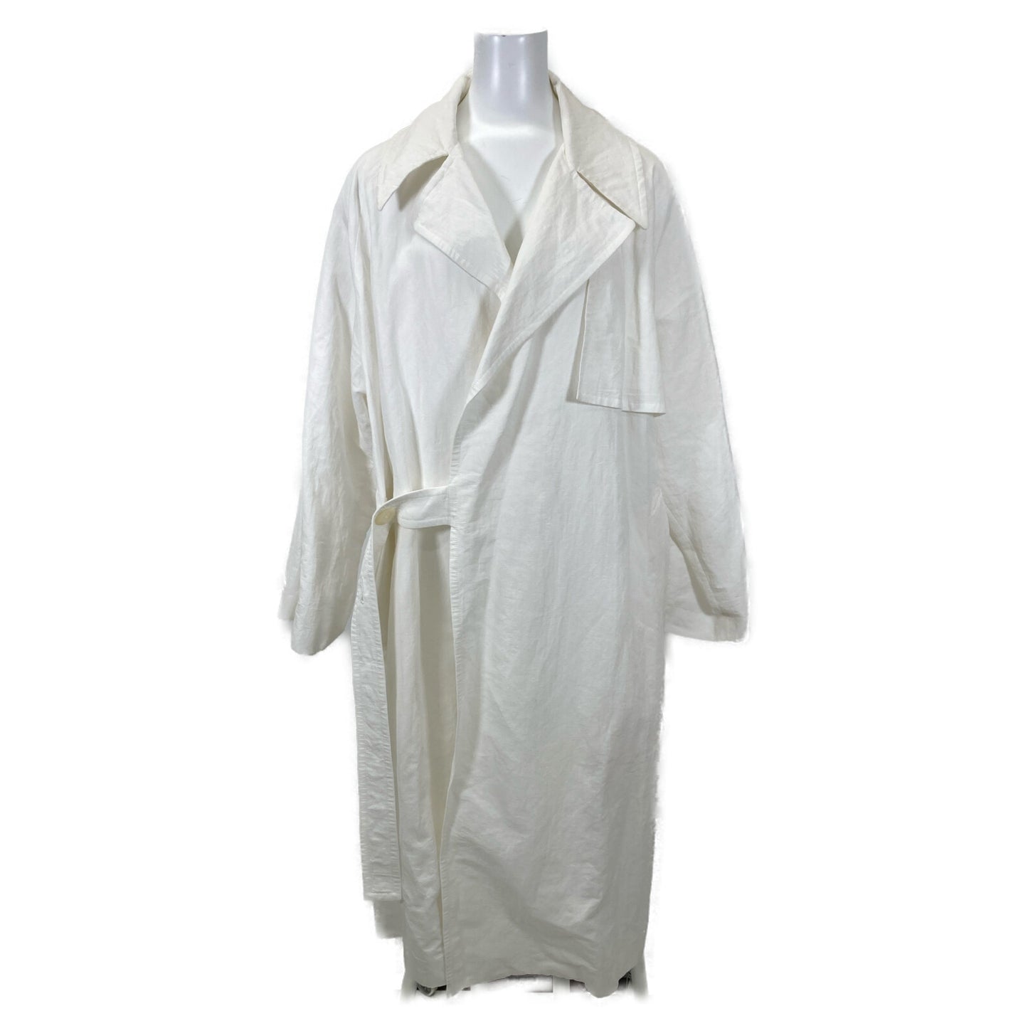 Y's ワイズ 【21SS】YT-C40-330 コットンｘリネン 変形トレンチ コート 1