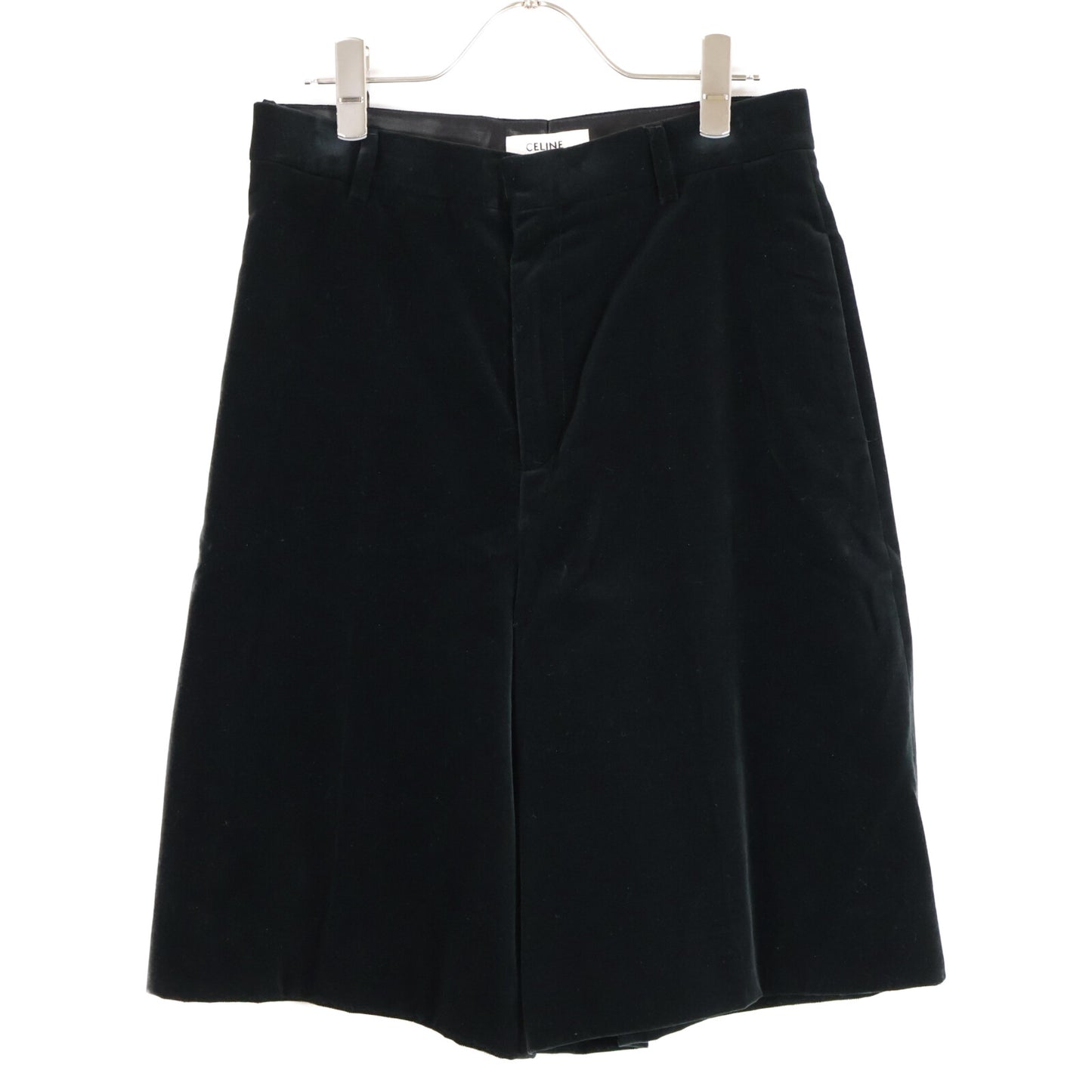 CELINE セリーヌ 【国内正規】2P443226D エディ期 ベロア ハーフパンツ/ ボトムス 38