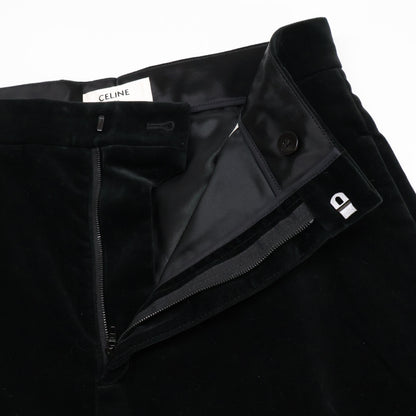 CELINE セリーヌ 【国内正規】2P443226D エディ期 ベロア ハーフパンツ/ ボトムス 38