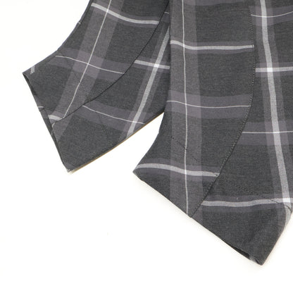 VIVIENNE WESTWOOD MAN ヴィヴィアンウエストウッドマン 【美品】4645-1401/1702 チェック 変形デザイン ジャケット/パンツ スーツ セットアップ ジャケット44/ボトムス46