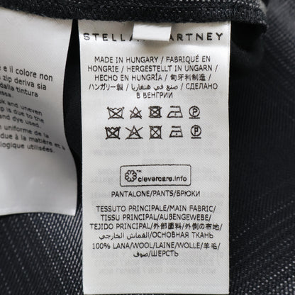 STELLA McCARTNEY ステラマッカートニー 【美品】602383 Harley オンブレチェック ハイウエスト ワイドパンツ/ ボトムス 34