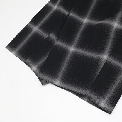 STELLA McCARTNEY ステラマッカートニー 【美品】602383 Harley オンブレチェック ハイウエスト ワイドパンツ/ ボトムス 34