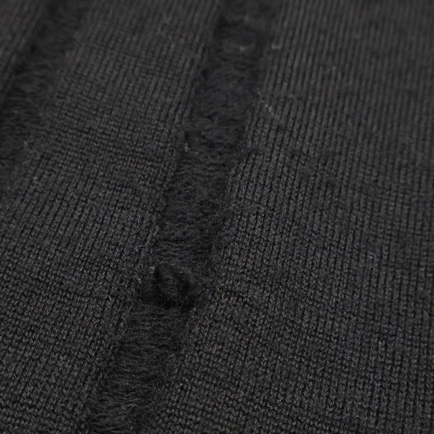 BLACKCOMMEdesGARCONS ブラックコムデギャルソン AD2015 1Q-N001 ウール ニットセーター/ トップス L