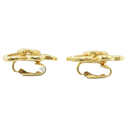 CHANEL シャネル 美品 96P ココマーク フラワー イヤリング