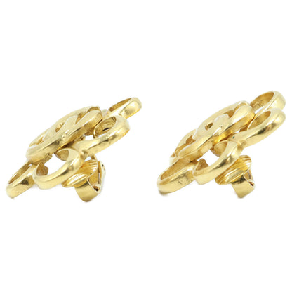 CHANEL シャネル 美品 96P ココマーク フラワー イヤリング