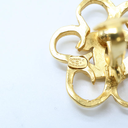 CHANEL シャネル 美品 96P ココマーク フラワー イヤリング