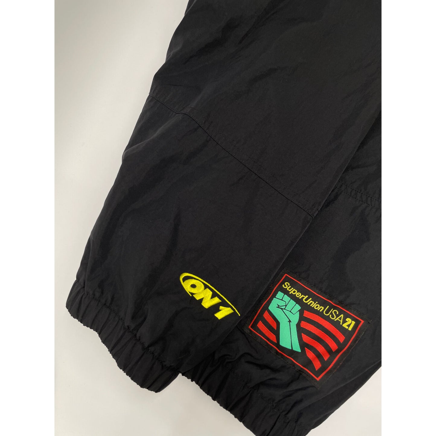 UNION ユニオン ×SUPERVSN ブラック ナイロンジャケット ジャケット XL