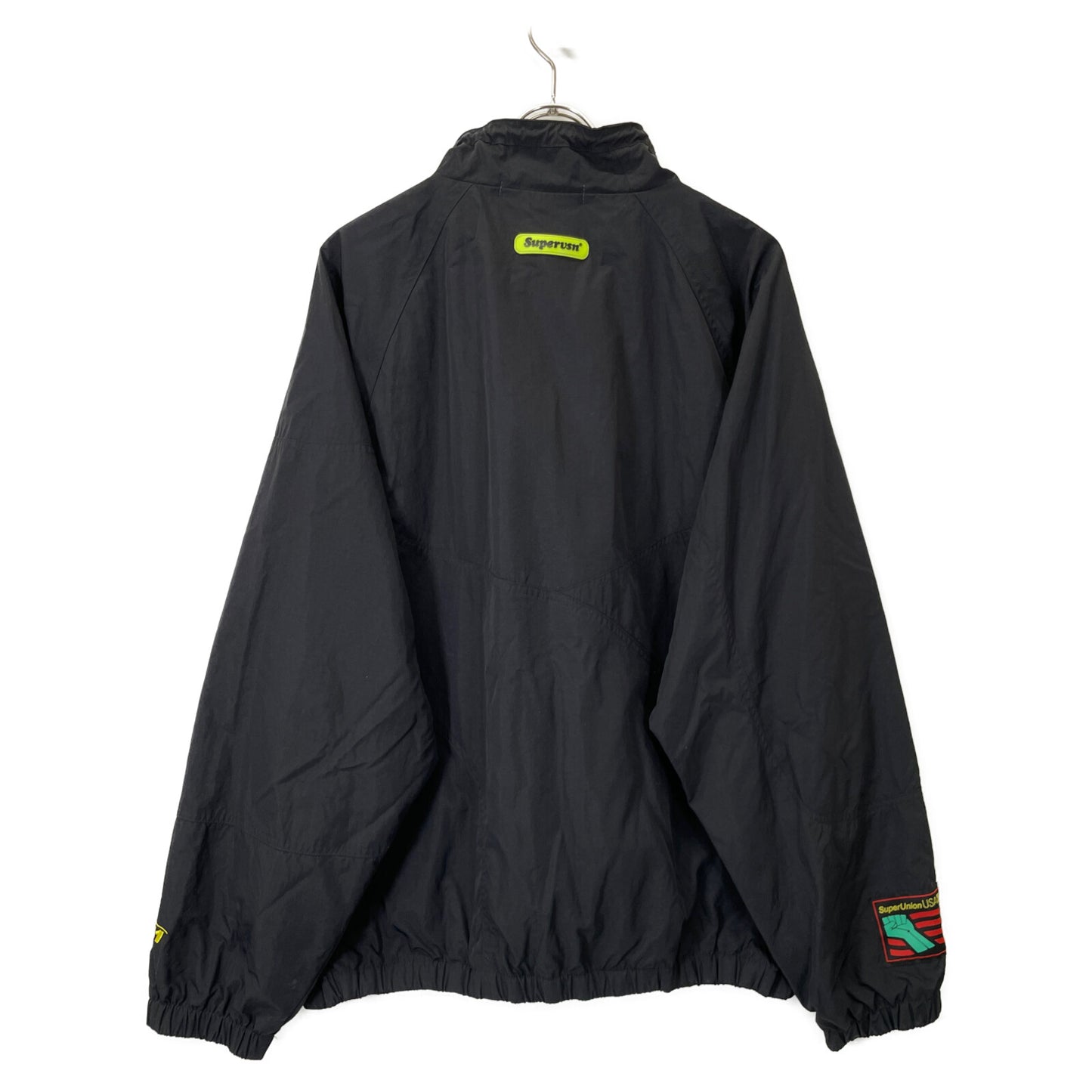 UNION ユニオン ×SUPERVSN ブラック ナイロンジャケット ジャケット XL