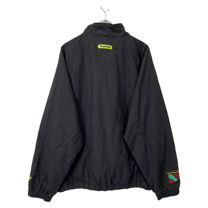 UNION ユニオン ×SUPERVSN ブラック ナイロンジャケット ジャケット XL