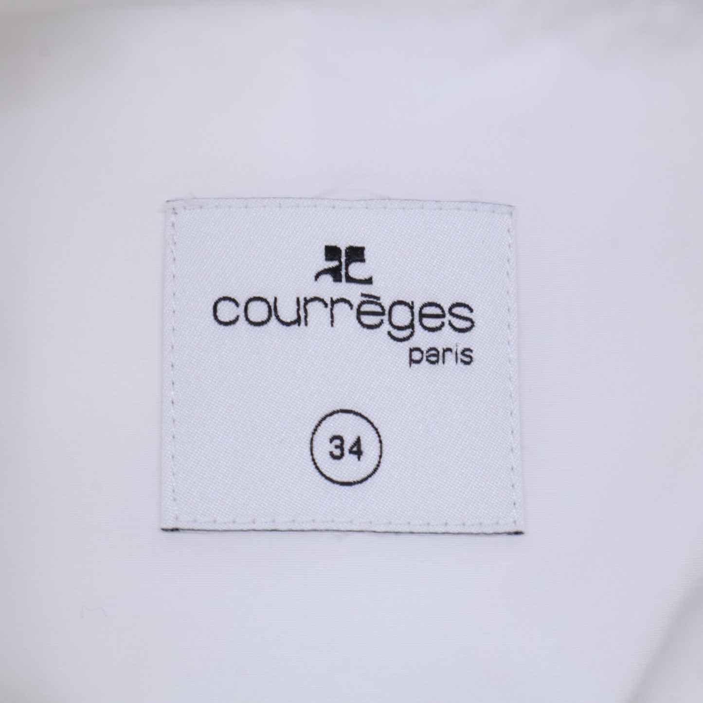 Courreges クレージュ 24SS 224CCH056CO01210001 MODULAR POPLIN" SHIRT トップス 34