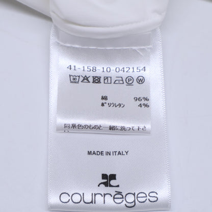 Courreges クレージュ 24SS 224CCH056CO01210001 MODULAR POPLIN" SHIRT トップス 34