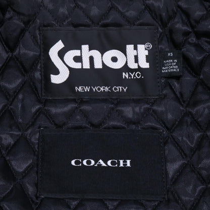 SCHOTT ショット ×COACH グラブタン ライダース ジャケット XS