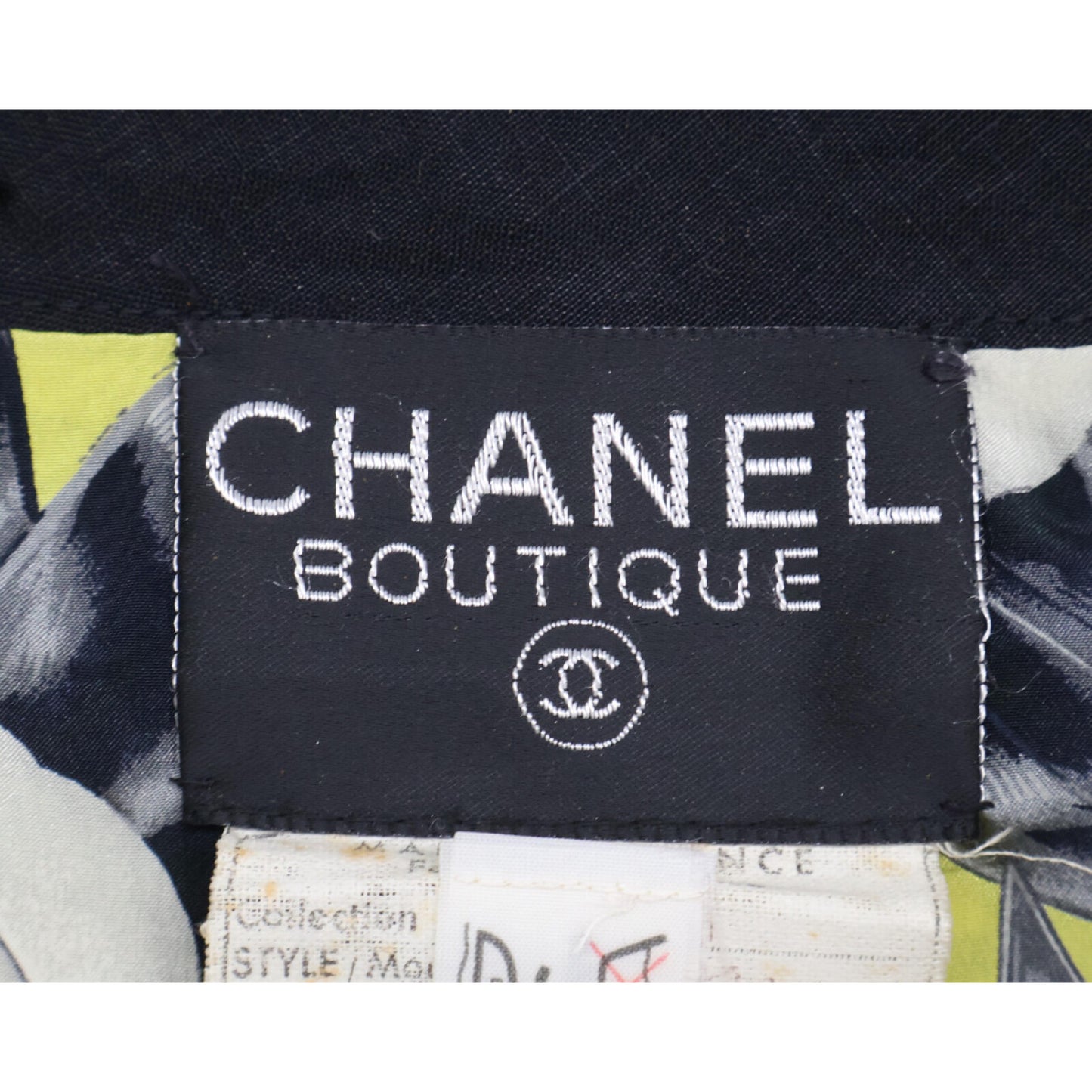 CHANEL シャネル ハウンドトゥース ヴィンテージ ショート ダブル ジャケット 9