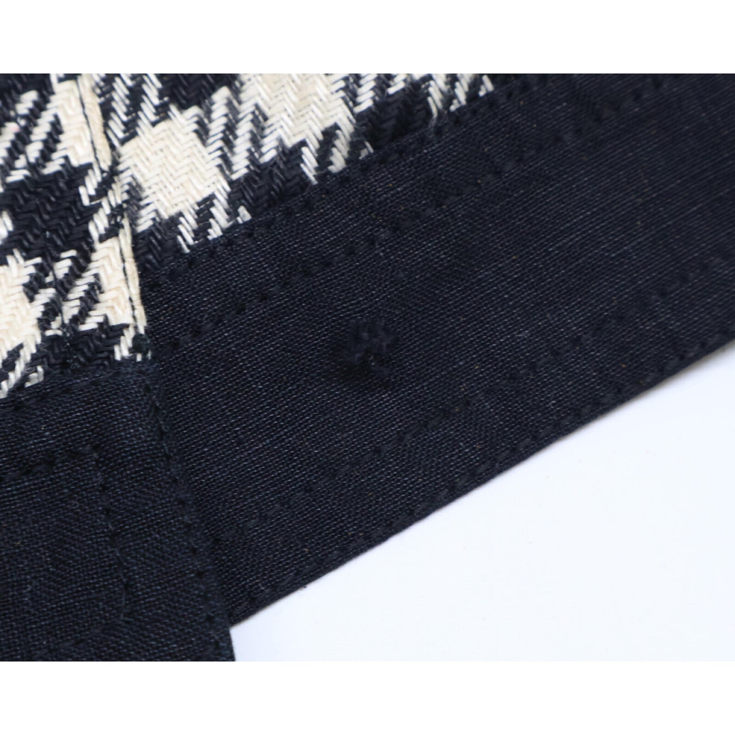 CHANEL シャネル ハウンドトゥース ヴィンテージ ショート ダブル ジャケット 9