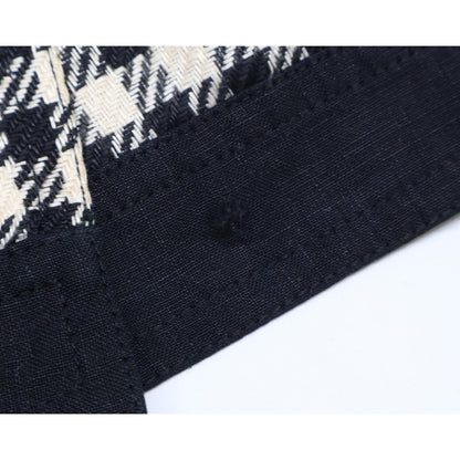 CHANEL シャネル ハウンドトゥース ヴィンテージ ショート ダブル ジャケット 9