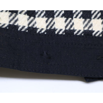 CHANEL シャネル ハウンドトゥース ヴィンテージ ショート ダブル ジャケット 9