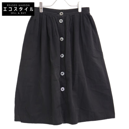 Yves Saint-Laurent イヴサンローラン 80S フランス製 フロントボタン スカート 46