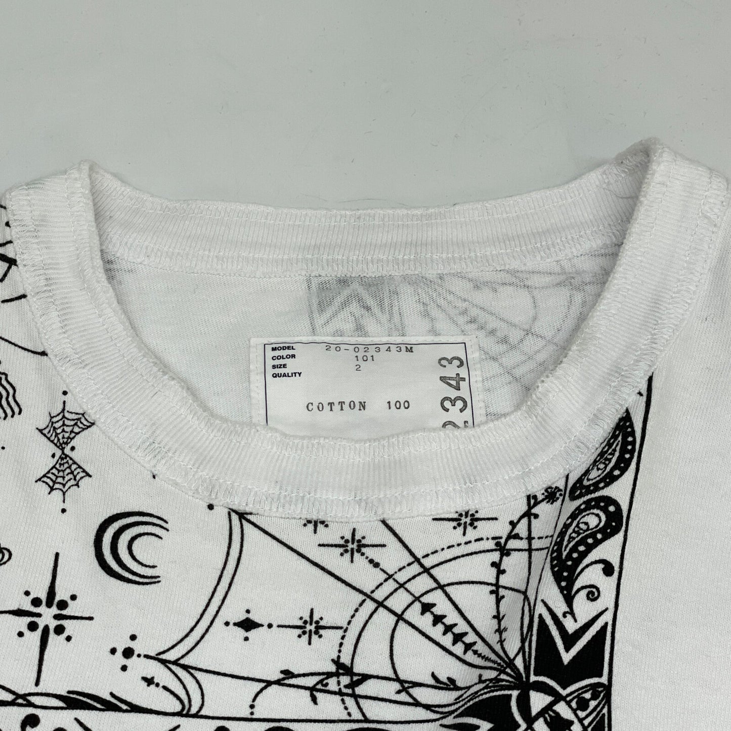 sacai サカイ Dr.Woo Bandana Print T-Shirt トップス 2