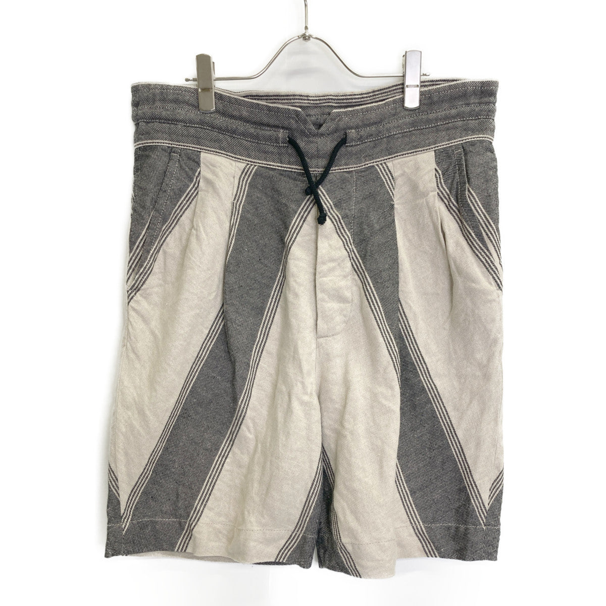 VIVIENNE WESTWOOD MAN ヴィヴィアンウエストウッドマン コットンリネン ワイドショーツ ボトムス 46