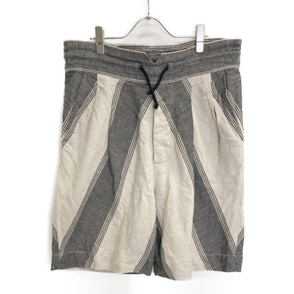 VIVIENNE WESTWOOD MAN ヴィヴィアンウエストウッドマン コットンリネン ワイドショーツ ボトムス 46