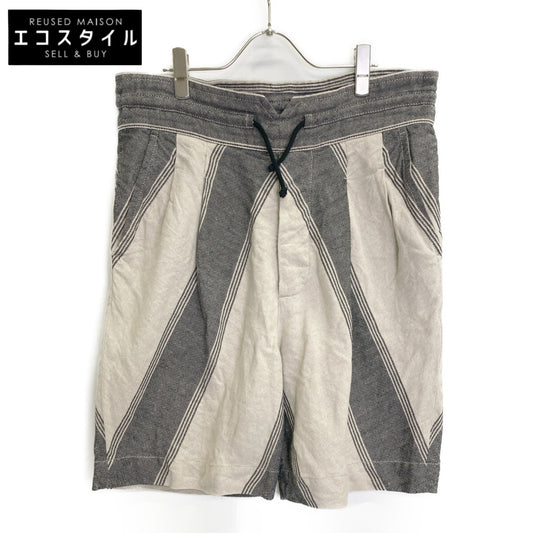 VIVIENNE WESTWOOD MAN ヴィヴィアンウエストウッドマン コットンリネン ワイドショーツ ボトムス 46