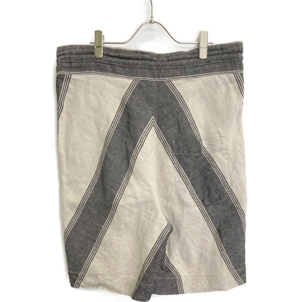 VIVIENNE WESTWOOD MAN ヴィヴィアンウエストウッドマン コットンリネン ワイドショーツ ボトムス 46