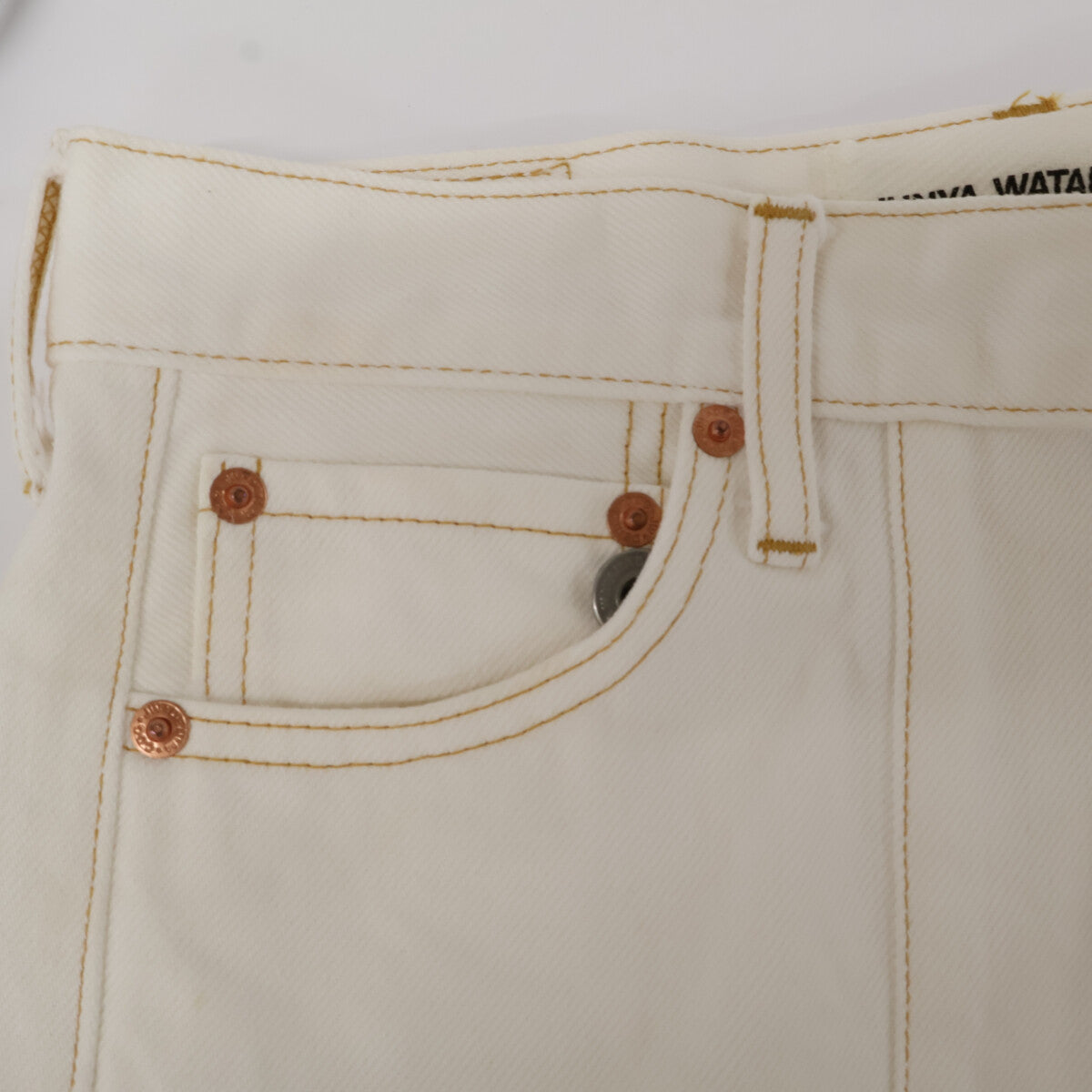 COMMEdesGARCONS JUNYA WATANABE コムデギャルソンジュンヤワタナベ XF-S010 AD2020 ﾗｯﾌﾟｽｶｰﾄ ﾃﾞﾆﾑ ﾛﾝｸﾞ ｶｯﾄｵﾌ スカート XS