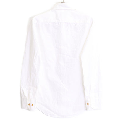 Vivienne Westwood ヴィヴィアンウエストウッド 白 ｺﾞﾌﾞﾗﾝ調 刺繍ｼｬﾂ トップス 44