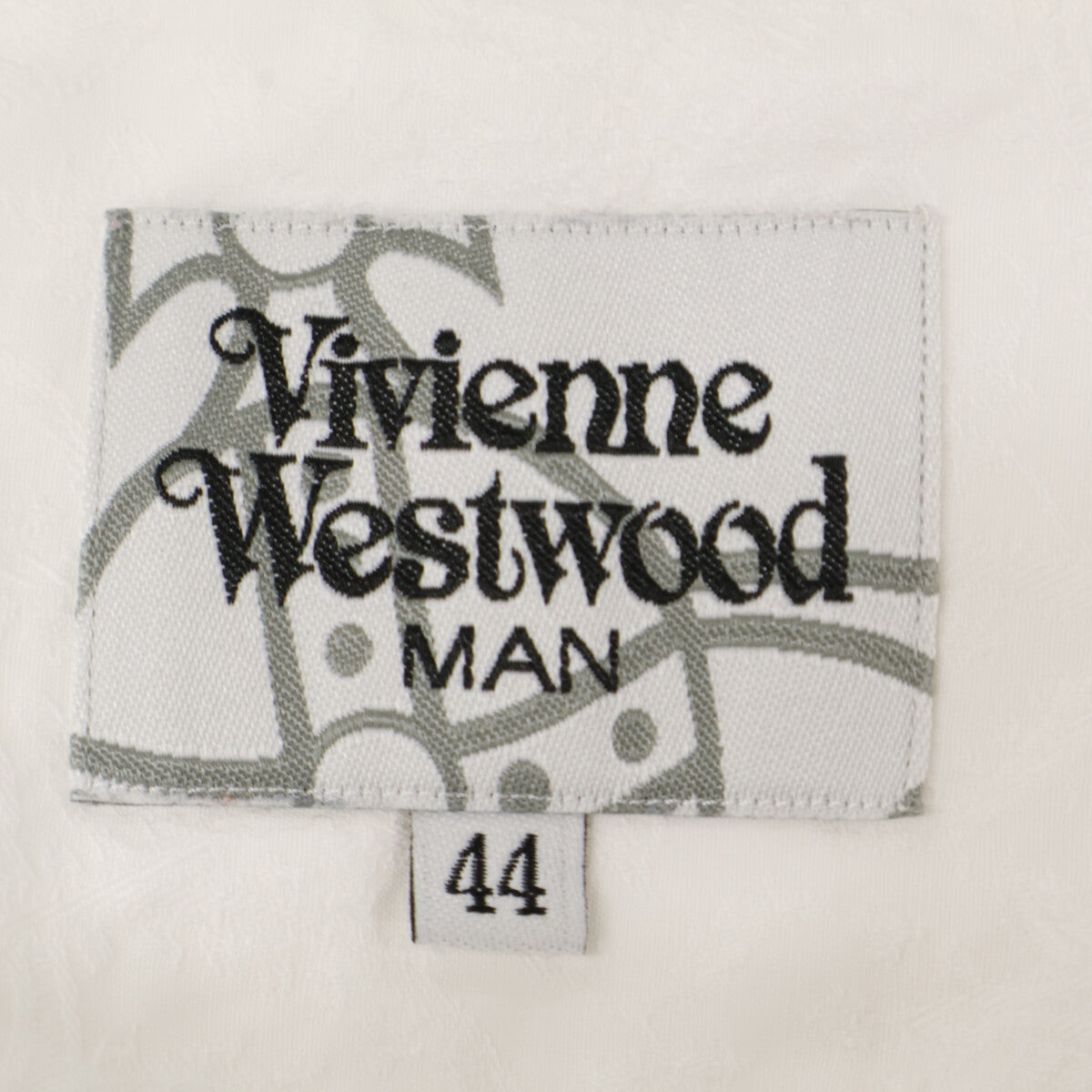 Vivienne Westwood ヴィヴィアンウエストウッド 白 ｺﾞﾌﾞﾗﾝ調 刺繍ｼｬﾂ トップス 44