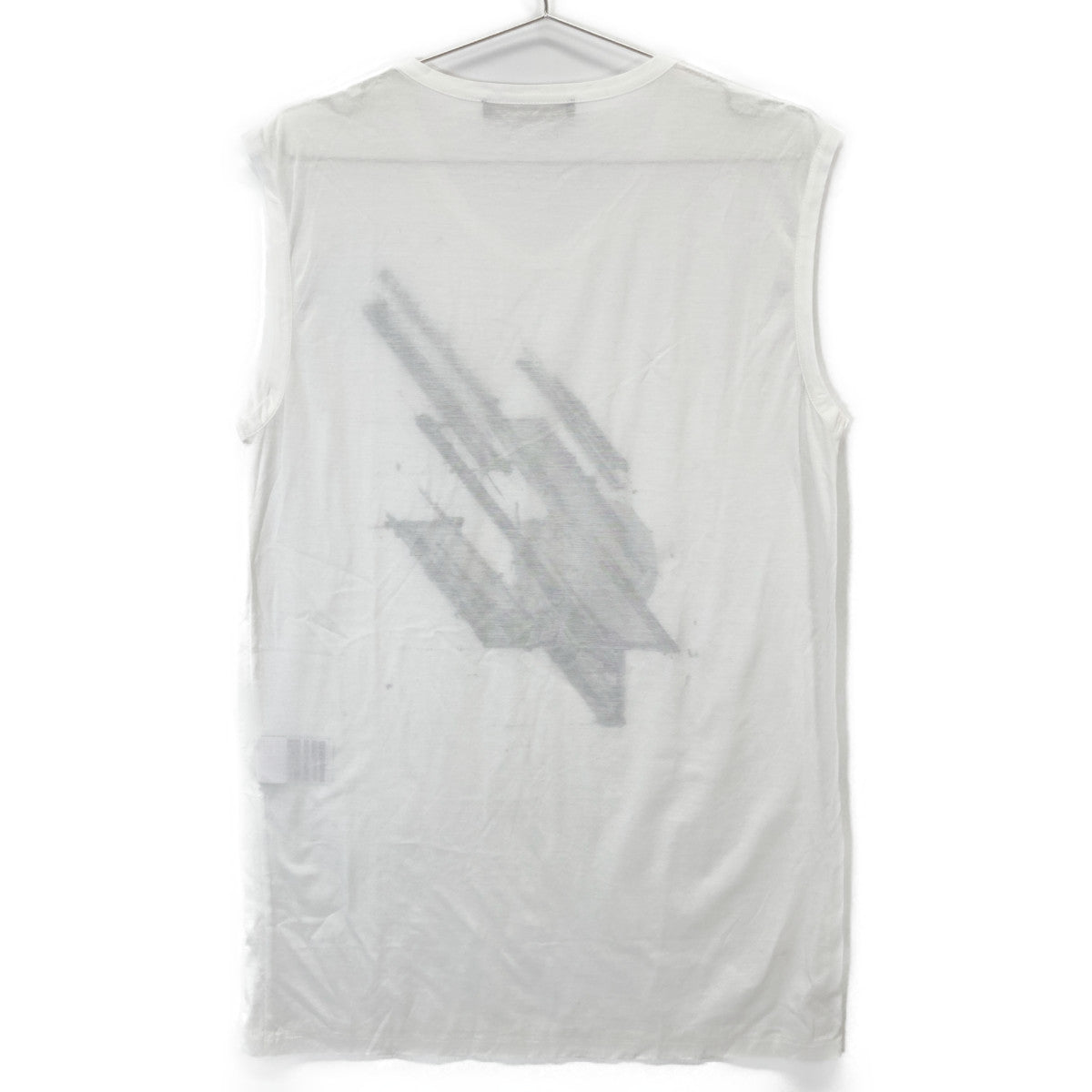 BALENCIAGA バレンシアガ 美品 265783 ノースリーブグラフィックカットソー Tシャツ・カットソー 36