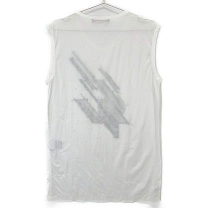 BALENCIAGA バレンシアガ 美品 265783 ノースリーブグラフィックカットソー Tシャツ・カットソー 36