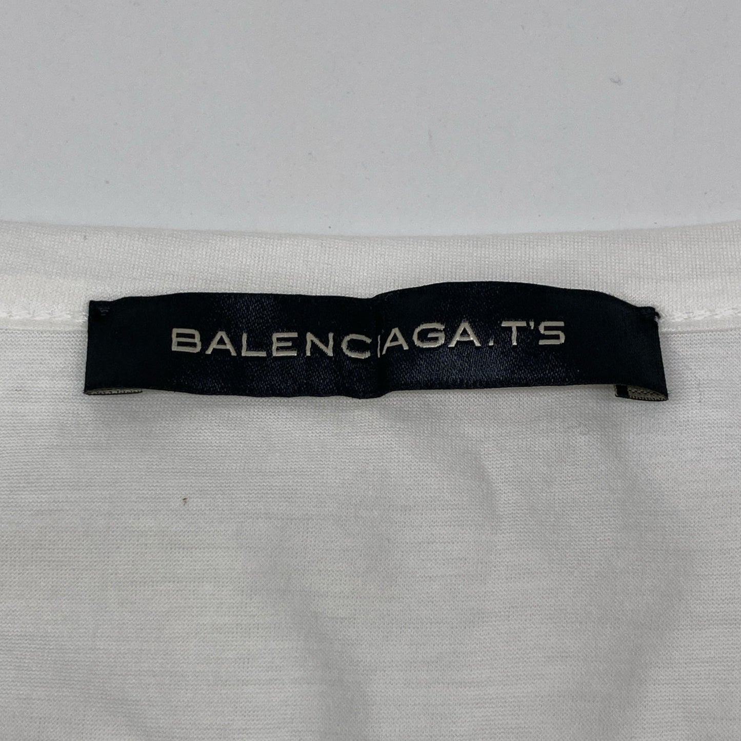 BALENCIAGA バレンシアガ 美品 265783 ノースリーブグラフィックカットソー Tシャツ・カットソー 36
