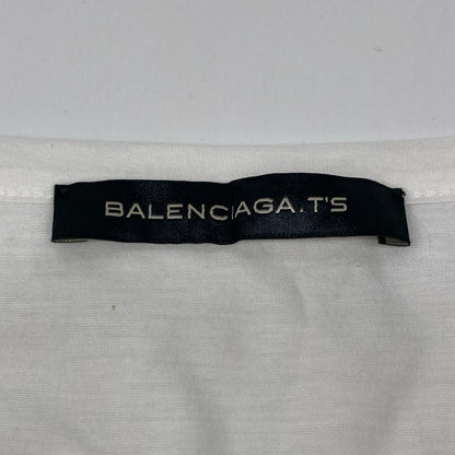 BALENCIAGA バレンシアガ 美品 265783 ノースリーブグラフィックカットソー Tシャツ・カットソー 36