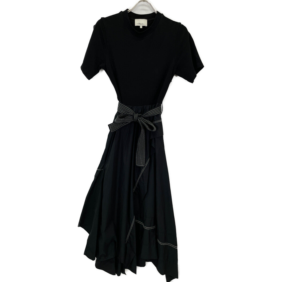 3.1 Phillip lim スリーワンフィリップリム ドッキングベルトワンピース半袖 ワンピース 2