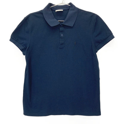 SAINT LAURENT PARIS サンローランパリ 343379 Y2ET1 ロゴ刺繍 シャツ M