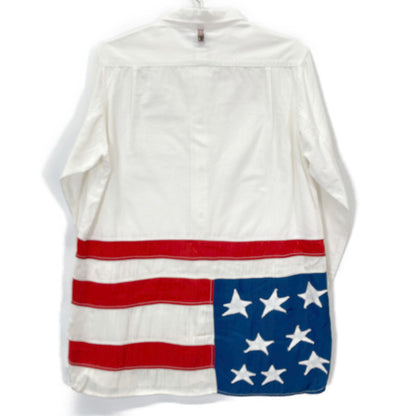 VISVIM ビズビム 星条旗 切替 ｼｬﾂ トップス 1