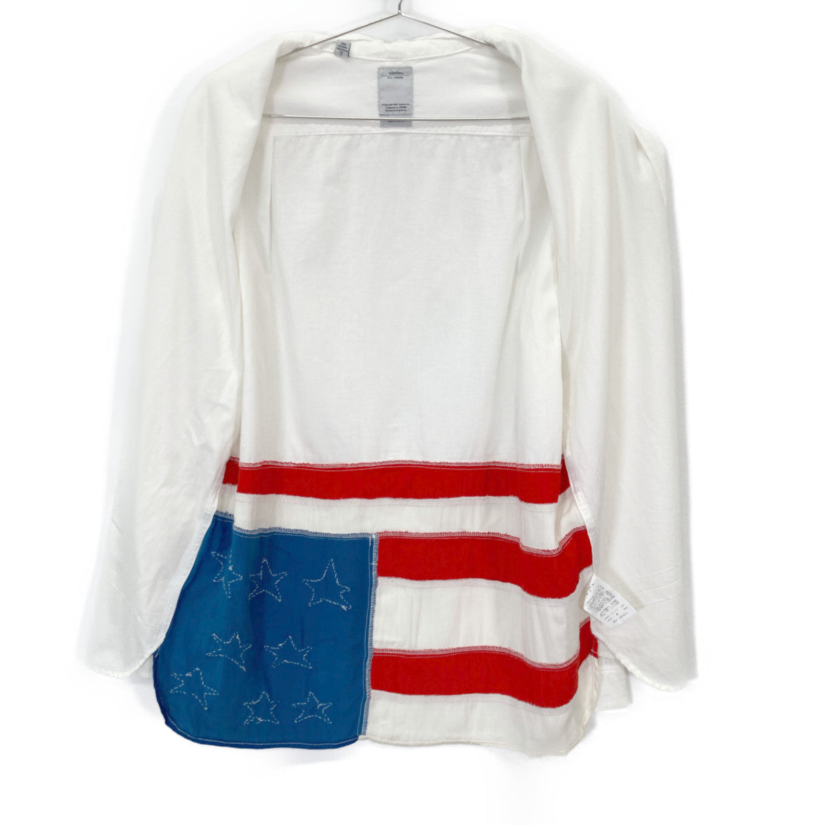 VISVIM ビズビム 星条旗 切替 ｼｬﾂ トップス 1