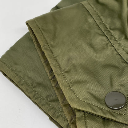 BEAMS ビームス ｶｰｷ ﾅｲﾛﾝ ﾍﾞﾄﾅﾑ刺繍 ｺｰﾁｼﾞｬｹｯﾄ ジャケット M