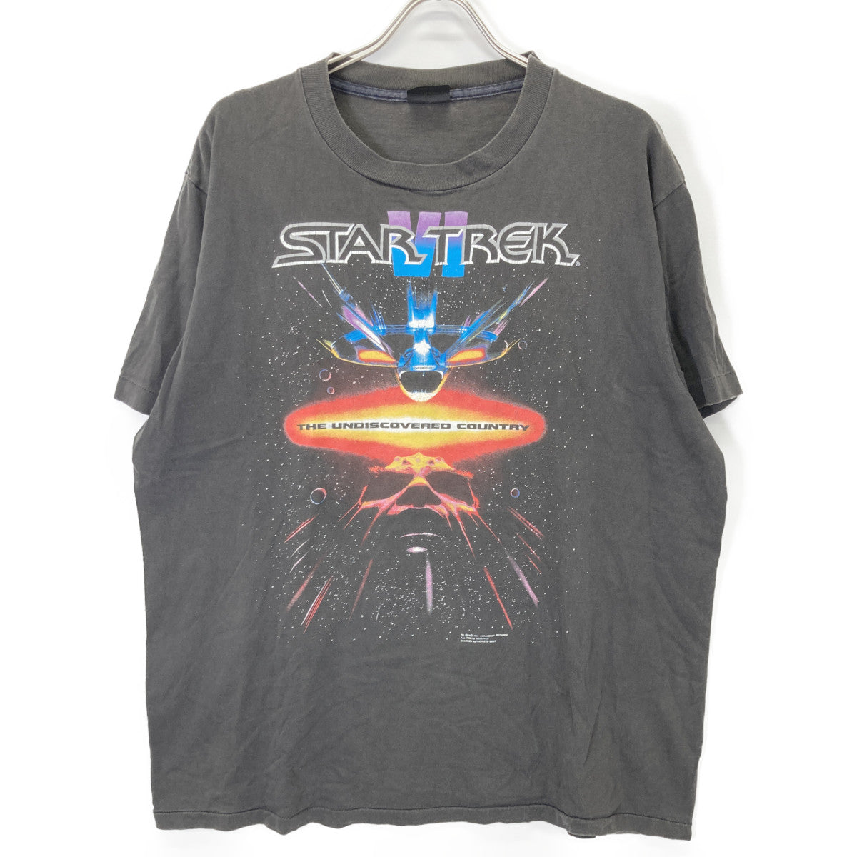 VINTAGE ヴィンテージ 【STAR TREK】90s ﾌﾞﾗｯｸ ｳﾞｨﾝﾃｰｼﾞ Tｼｬﾂ トップス XL