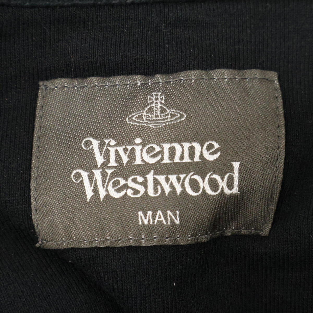 VIVIENNE WESTWOOD MAN ヴィヴィアンウエストウッドマン VW-J2-73936 K黒 ｵｰﾌﾞ ﾌｰﾃﾞｨ― トップス F
