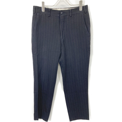 COMMEdesGARCONS HOMME DEUX コムデギャルソンオムドゥ DP-P035 ﾈｲﾋﾞｰ ｽﾄﾗｲﾌﾟ ｽﾗｯｸｽ ボトムス XS