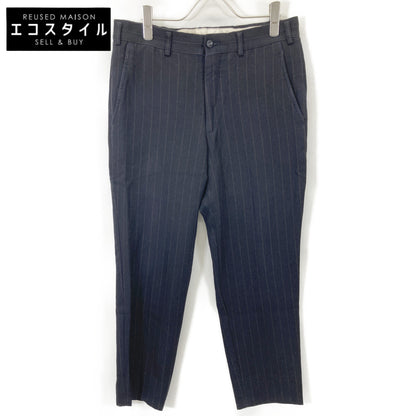 COMMEdesGARCONS HOMME DEUX コムデギャルソンオムドゥ DP-P035 ﾈｲﾋﾞｰ ｽﾄﾗｲﾌﾟ ｽﾗｯｸｽ ボトムス XS