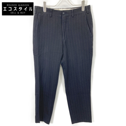 COMMEdesGARCONS HOMME DEUX コムデギャルソンオムドゥ DP-P035 ﾈｲﾋﾞｰ ｽﾄﾗｲﾌﾟ ｽﾗｯｸｽ ボトムス XS