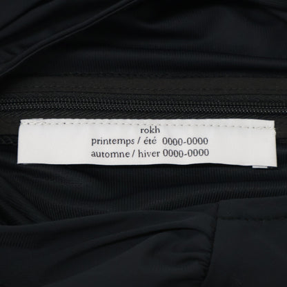 6 ROKU ロク ﾌﾞﾗｯｸ ｶｯﾄｿｰﾄｯﾌﾟｽ R0CA277 トップス S