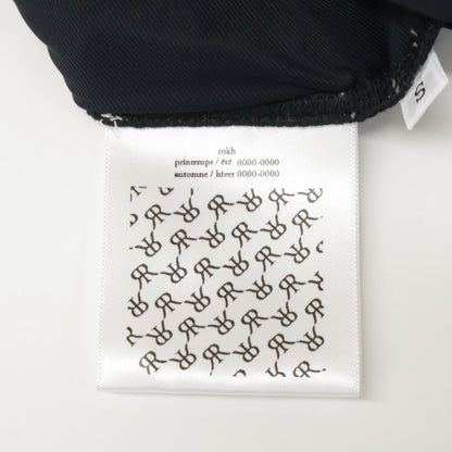 6 ROKU ロク ﾌﾞﾗｯｸ ｶｯﾄｿｰﾄｯﾌﾟｽ R0CA277 トップス S