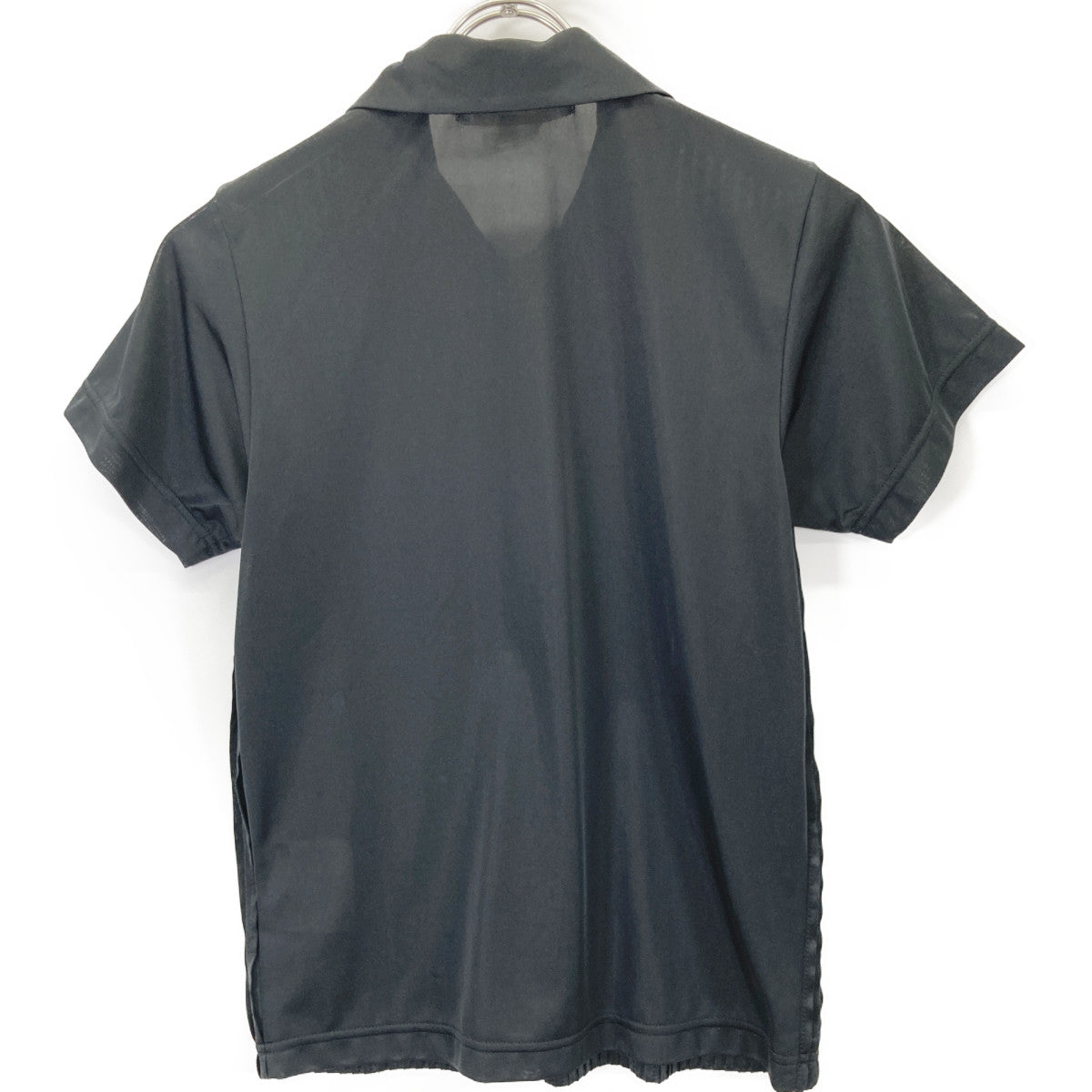 COMMEdesGARCONS コムデギャルソン 丸襟 ﾌﾟﾘｰﾂｼｬﾂ ﾌﾞﾗｯｸ トップス S