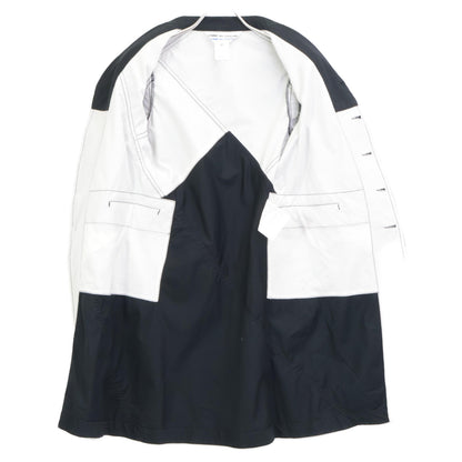 COMMEdesGARCONS COMMEdesGARCONS コムデギャルソンコムデギャルソン（コムコム） S13J005 ｼｮｯﾌﾟｺｰﾄ ﾌﾞﾗｯｸ ジャケット XS