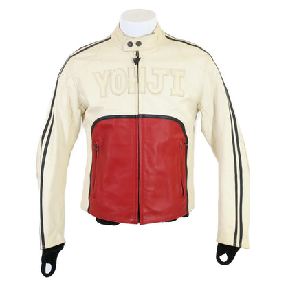 Yohji Yamamoto POUR HOMME ヨウジヤマモトプールオム ｘDAINESEダイネーゼ プロテクターライナー付 レーシング ジャケット 50